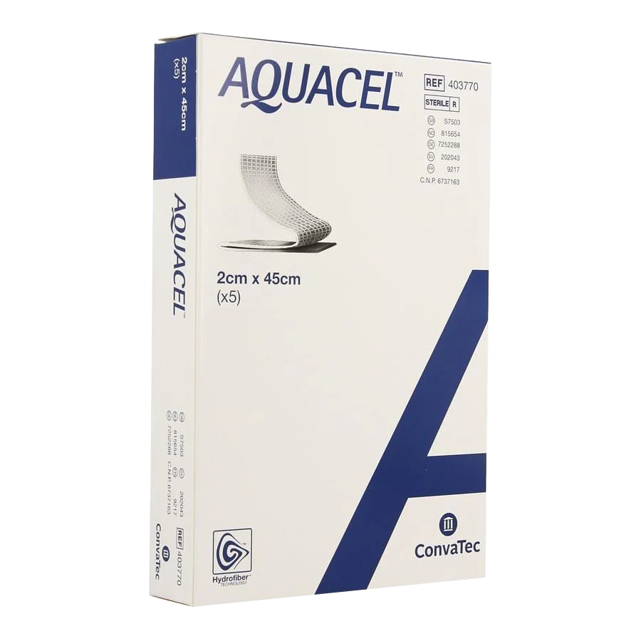 AQUACEL® Ribbon Dressing with Strengthening Fiber