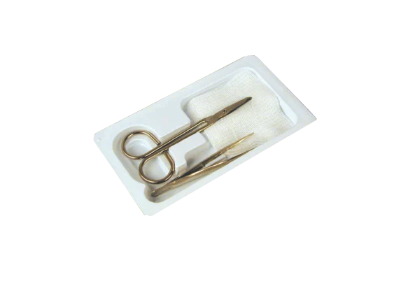 Dressing Trays with Scissors (4196)