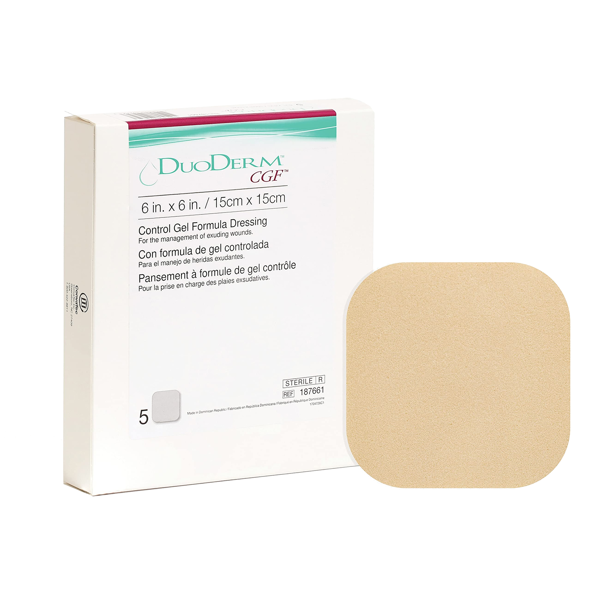 DuoDerm® CGF™ Control Gel Formula Dressings