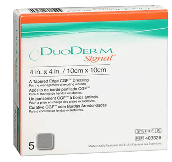 DuoDerm Signal® Tapered-Edge CGF™ Dressings