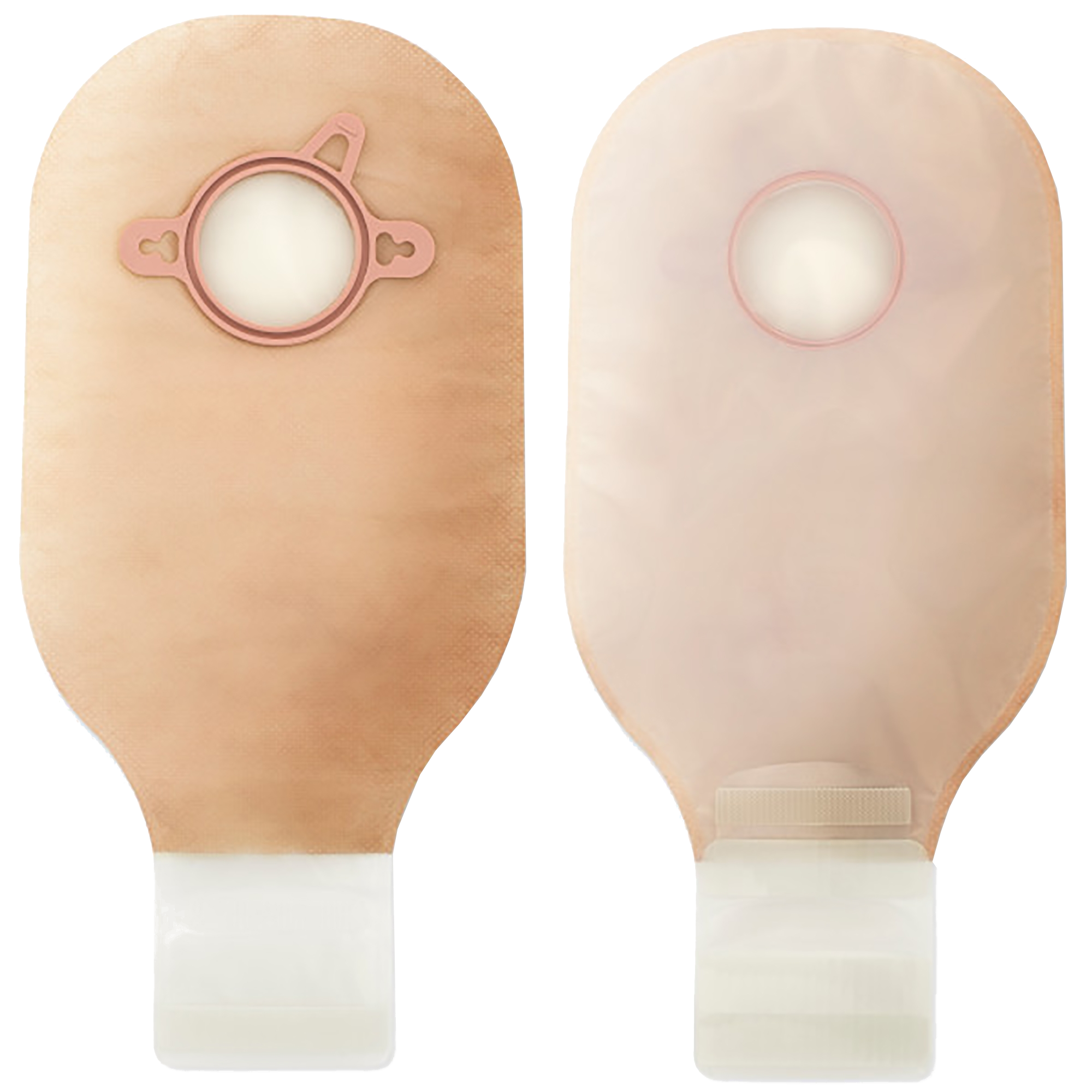 New Image™ Two-Piece Drainable Ostomy Pouch – Lock 'n Roll™ Closure